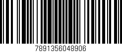 Código de barras (EAN, GTIN, SKU, ISBN): '7891356048906'
