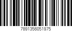 Código de barras (EAN, GTIN, SKU, ISBN): '7891356051975'