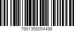 Código de barras (EAN, GTIN, SKU, ISBN): '7891356054488'