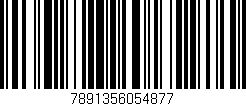 Código de barras (EAN, GTIN, SKU, ISBN): '7891356054877'