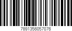 Código de barras (EAN, GTIN, SKU, ISBN): '7891356057076'