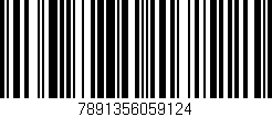 Código de barras (EAN, GTIN, SKU, ISBN): '7891356059124'