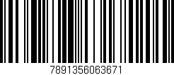 Código de barras (EAN, GTIN, SKU, ISBN): '7891356063671'