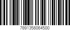 Código de barras (EAN, GTIN, SKU, ISBN): '7891356064500'