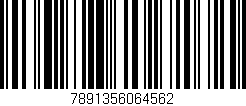 Código de barras (EAN, GTIN, SKU, ISBN): '7891356064562'