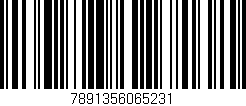 Código de barras (EAN, GTIN, SKU, ISBN): '7891356065231'
