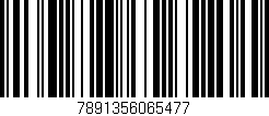 Código de barras (EAN, GTIN, SKU, ISBN): '7891356065477'