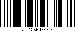 Código de barras (EAN, GTIN, SKU, ISBN): '7891356065774'