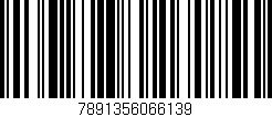Código de barras (EAN, GTIN, SKU, ISBN): '7891356066139'