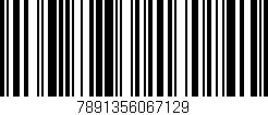 Código de barras (EAN, GTIN, SKU, ISBN): '7891356067129'
