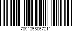 Código de barras (EAN, GTIN, SKU, ISBN): '7891356067211'