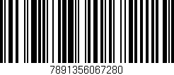 Código de barras (EAN, GTIN, SKU, ISBN): '7891356067280'