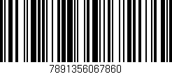 Código de barras (EAN, GTIN, SKU, ISBN): '7891356067860'