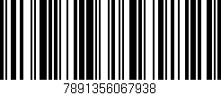 Código de barras (EAN, GTIN, SKU, ISBN): '7891356067938'