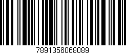 Código de barras (EAN, GTIN, SKU, ISBN): '7891356068089'
