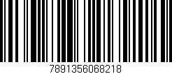 Código de barras (EAN, GTIN, SKU, ISBN): '7891356068218'