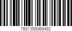 Código de barras (EAN, GTIN, SKU, ISBN): '7891356068492'