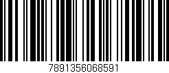 Código de barras (EAN, GTIN, SKU, ISBN): '7891356068591'
