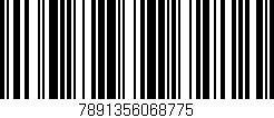 Código de barras (EAN, GTIN, SKU, ISBN): '7891356068775'