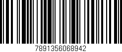 Código de barras (EAN, GTIN, SKU, ISBN): '7891356068942'