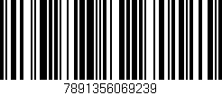 Código de barras (EAN, GTIN, SKU, ISBN): '7891356069239'