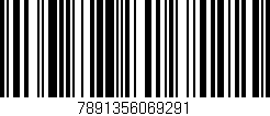 Código de barras (EAN, GTIN, SKU, ISBN): '7891356069291'