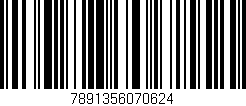 Código de barras (EAN, GTIN, SKU, ISBN): '7891356070624'