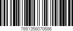 Código de barras (EAN, GTIN, SKU, ISBN): '7891356070686'
