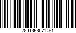 Código de barras (EAN, GTIN, SKU, ISBN): '7891356071461'