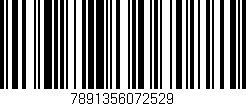 Código de barras (EAN, GTIN, SKU, ISBN): '7891356072529'