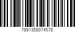 Código de barras (EAN, GTIN, SKU, ISBN): '7891356074578'