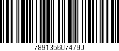 Código de barras (EAN, GTIN, SKU, ISBN): '7891356074790'