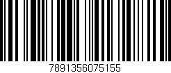 Código de barras (EAN, GTIN, SKU, ISBN): '7891356075155'