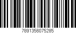Código de barras (EAN, GTIN, SKU, ISBN): '7891356075285'