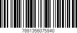 Código de barras (EAN, GTIN, SKU, ISBN): '7891356075940'
