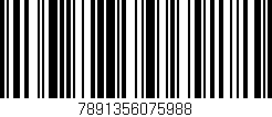 Código de barras (EAN, GTIN, SKU, ISBN): '7891356075988'