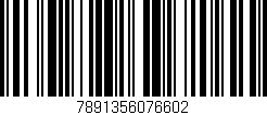 Código de barras (EAN, GTIN, SKU, ISBN): '7891356076602'