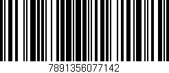 Código de barras (EAN, GTIN, SKU, ISBN): '7891356077142'