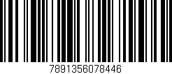 Código de barras (EAN, GTIN, SKU, ISBN): '7891356078446'