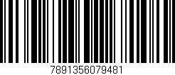 Código de barras (EAN, GTIN, SKU, ISBN): '7891356079481'