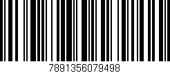 Código de barras (EAN, GTIN, SKU, ISBN): '7891356079498'