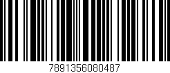Código de barras (EAN, GTIN, SKU, ISBN): '7891356080487'