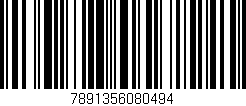 Código de barras (EAN, GTIN, SKU, ISBN): '7891356080494'