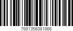 Código de barras (EAN, GTIN, SKU, ISBN): '7891356081866'