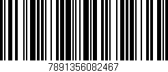 Código de barras (EAN, GTIN, SKU, ISBN): '7891356082467'