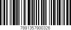 Código de barras (EAN, GTIN, SKU, ISBN): '7891357900326'