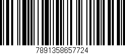 Código de barras (EAN, GTIN, SKU, ISBN): '7891358657724'