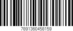 Código de barras (EAN, GTIN, SKU, ISBN): '7891360458159'