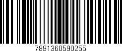 Código de barras (EAN, GTIN, SKU, ISBN): '7891360590255'