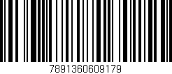 Código de barras (EAN, GTIN, SKU, ISBN): '7891360609179'
